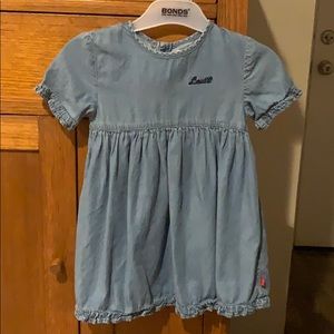 Levi’s. Super cute lightweight denim dress. 24m